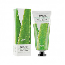 Крем для рук FarmStay Visible Differerce Hand Cream Aloe 100 г (8809338560048)