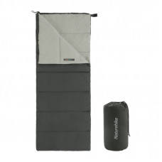 Спальный мешок Naturehike F150 NH22MSD05, правий, графіт (6927595797747-R)