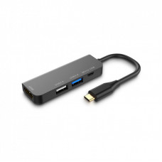 Концентратор XoKo AC-400 Type-C to HDMI+USB 3.0+USB 2.0+Micro USB (XK-AC-400)