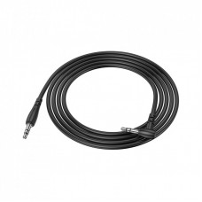 Кабель мультимедийный 3.5mm M to 3.5mm M 2.0m BL10 black BOROFONE (6974443382181)