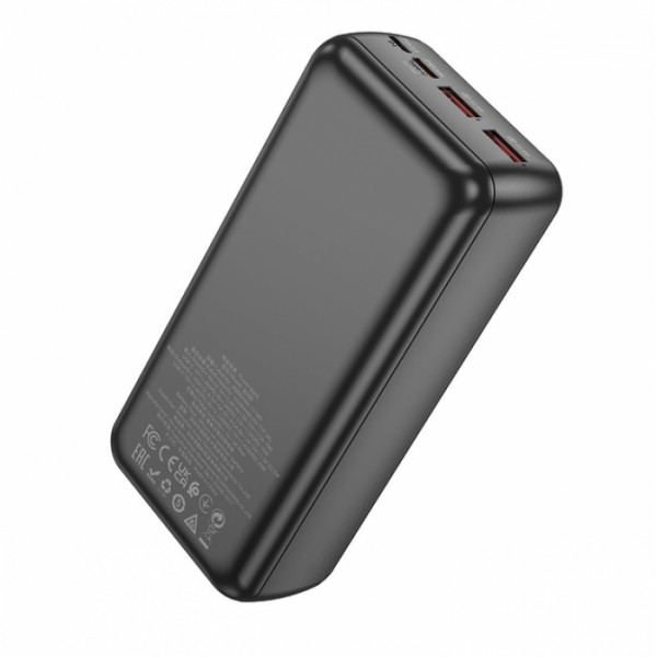 Внешний аккумулятор Power bank BOROFONE B38B 30000mAh PD22,5W+быстрая зарядка батарея зарядка Черный (108498) Внешний аккумулятор Power bank BOROFONE B38B 30000mAh PD22,5W+быстрая зарядка батарея зарядка Черный (108498)