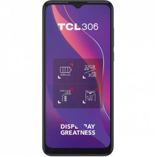 Мобильный телефон TCL 306 (6102H) 3/32GB Space Gray (6102H-2ALCUA12)
