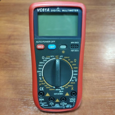 Цифровой Профессиональный мультиметр VC 61A тестер вольтметр + термопара (38598)