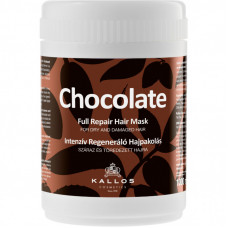 Маска для волос Kallos Cosmetics Chocolate Восстанавливающая для сухих и поврежденных волос 1000 мл (5998889510992)