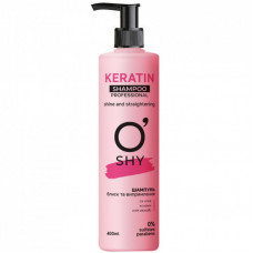 Шампунь O'Shy Keratin Блеск и выпрямление 400 мл (4820263233887)