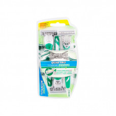 Бритва Wilkinson Sword Quattro Titanium Sensitive 3 шт. (4027800707706)