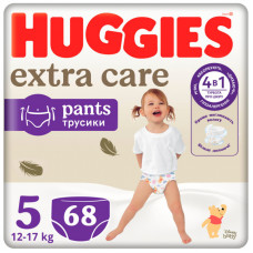 Подгузники Huggies Extra Care Размер 5 (12-17кг) Pants Box 68 шт (5029053582412)