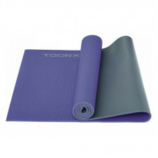 Коврик для йоги Toorx Yoga PVC 173 х 60 х 0,6 см Viola/Antracite (MAT-177) (931139)