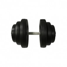 Гантель наборная композитная в пластиковой оболочке Rock Pro-R 19,5 кг NE-PL-R-019
