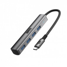 Концентратор Armorstandart USB-C to 4USB Grey (ARM69364)