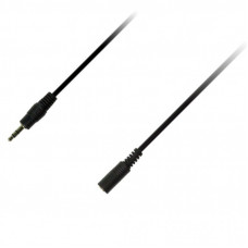 Кабель мультимедийный 3.5mm M to 3.5mm F 1.5m Piko (1283126473937)