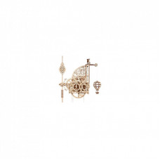 Конструктор Ugears Аэро Часы. Настенные часы с маятником (6337285)