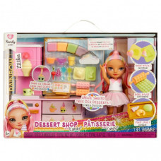 Игровой набор с куклой серии "Littles" Кондитерская Кэнди Rainbow High 522058