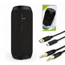 Портативная беспроводная Bluetooth колонка Hopestar P7 / 10W, Bluetooth, TWS, FM, MP3, AUX, Mic Черная (134909)