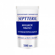 Жидкое мыло Septteril Антибактериальное дой-пак 500 мл (4820168432811)