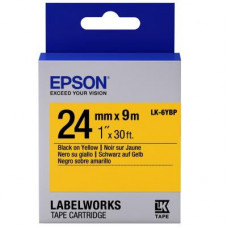 Лента для принтера этикеток Epson LK6YBP (C53S656005)