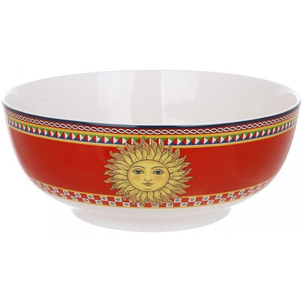 Салатник порцеляновий Sicilia "Sole" 1600мл (Сонце) (111119)