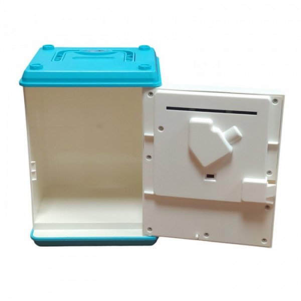 Детская электронная копилка сейф с кодовым замком Money Box Синяя (124219) Детская электронная копилка сейф с кодовым замком Money Box Синяя (124219)