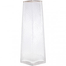 Ваза скляна Ancient Glass "Elegant" Ø13x27см, прозоре скло (112319)