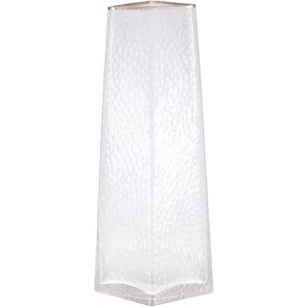 Ваза скляна Ancient Glass "Elegant" Ø13x27см, прозоре скло (112319)