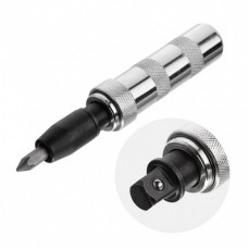 Отвертка ударная с комплектом насадок 6 ед. INTERTOOL HT-0430 (119419)