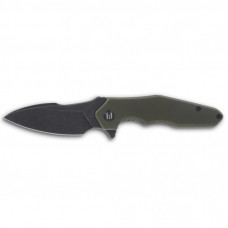 Нож Hightron Mini Ventura, D2, G10, зелений, чорний stonewash клинок (HK05GRNBS)