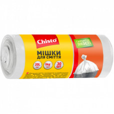 Пакеты для мусора Chisto Прочные 20 л 30 шт. (4823098407805)