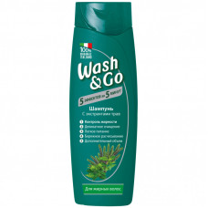 Шампунь Wash&Go с экстрактами трав для жирных волос 200 мл (8008970046006/8008970042077)