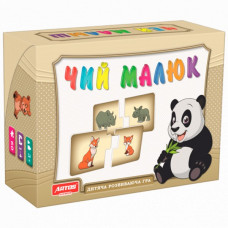 Настольная игра "Чей малыш" 0451 из 30 карточек с рисунками