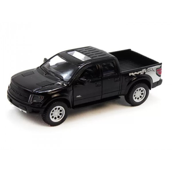 Детская коллекционная машинка FORD F-150 КТ5365 инерционная  (Чёрный)