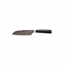 Кухонный нож MasterPro Tetsu, сантоку, 12.5 см, чорний (BGMP-4129-MBK)