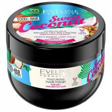 Маска для волос Eveline Cosmetics Food For Hair Sweet Coconut 500 мл (5901761988918)