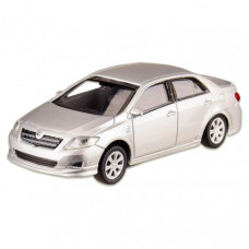 Машина металлическая TOYOTA COROLLA "WELLY" 44015CW масштаб 1:43 (Серебряный)