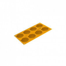 Форма для выпечки Silikomart Canestrello "мушля" 72x65 h 8,5 мм (15 мл x 8) (CANESTRELLO15)