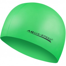 Шапка для плавания Aqua Speed Mega 100-11 світло-зелений Уні OSFM (5908217635471)
