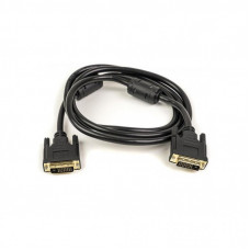 Кабель мультимедийный DVI M to DVI M 1.5m 24+1pin ferrite PowerPlant (CA910854)