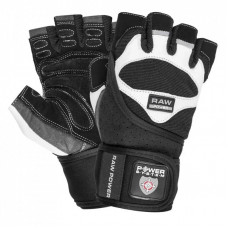 Перчатки для фитнеса Power System Raw Power PS-2850 Black/White M (PS-2850_M_Black-White)