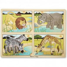 Пазл Melissa&Doug Мега 4 в 1 "Сафари" (MD9366)