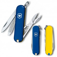 Нож Victorinox Classic SD Ukraine Синьо-жовтий (0.6223.2.8)