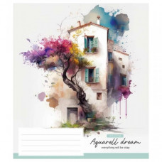 Тетрадь общая «Aquarell dream» 036-3289L-1 в линию, 36 листов