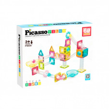 Конструктор Picasso магнитный Tiles Mini Diamond Marble Run Track Set 60 деталей (817338028299)
