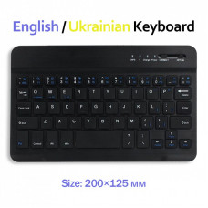 Клавиатура BeCover Bluetooth UA Black (713408)