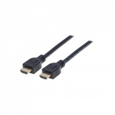 Кабель мультимедийный HDMI to HDMI 1.0m V1.4 CL3 Manhattan Intracom (353922)