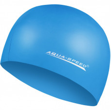 Шапка для плавания Aqua Speed Mega 100-23 блакитний Уні OSFM (5908217635532)