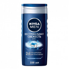 Гель для душа Nivea Men Экстремальная свежесть с ментолом 250 мл (4005808196739/4005808196531)