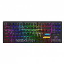 Клавиатура Hator Rockfall 2 Mecha TKL Authentic Edition Aurum Milky Way Silent USB Black (HTK-530)