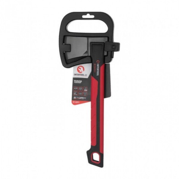 Топор 630 г, ручка из фибергласса, STORM INTERTOOL HT-0291 (115739)
