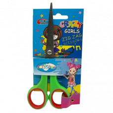 Детские ножницы канцелярские "№6 Scissors C" 50434(Green)
