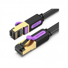 Патч-корд 5м, FTP cat 7 RJ-45 black Vention (ICABJ)