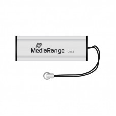 USB флеш накопитель Mediarange 128GB Black/Silver USB 3.0 (MR918)